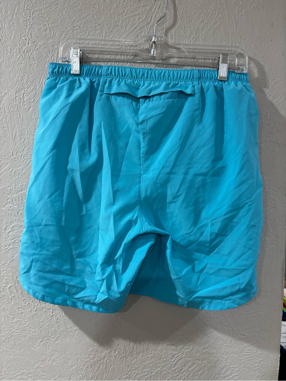 Nike lined athletic workout running shorts in bright blue men’s size Medium - Picture 3 of 5